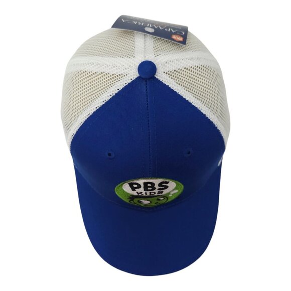 PBS Kids Mesh Snapback Cap Embroidered Public TV Chino Trucker Baseball Hat NEW - Picture 6 of 13